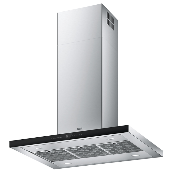 Franke FTLNIH45X/BK A90 Format Plus Isola Island Hood 90cm Stainless Steel