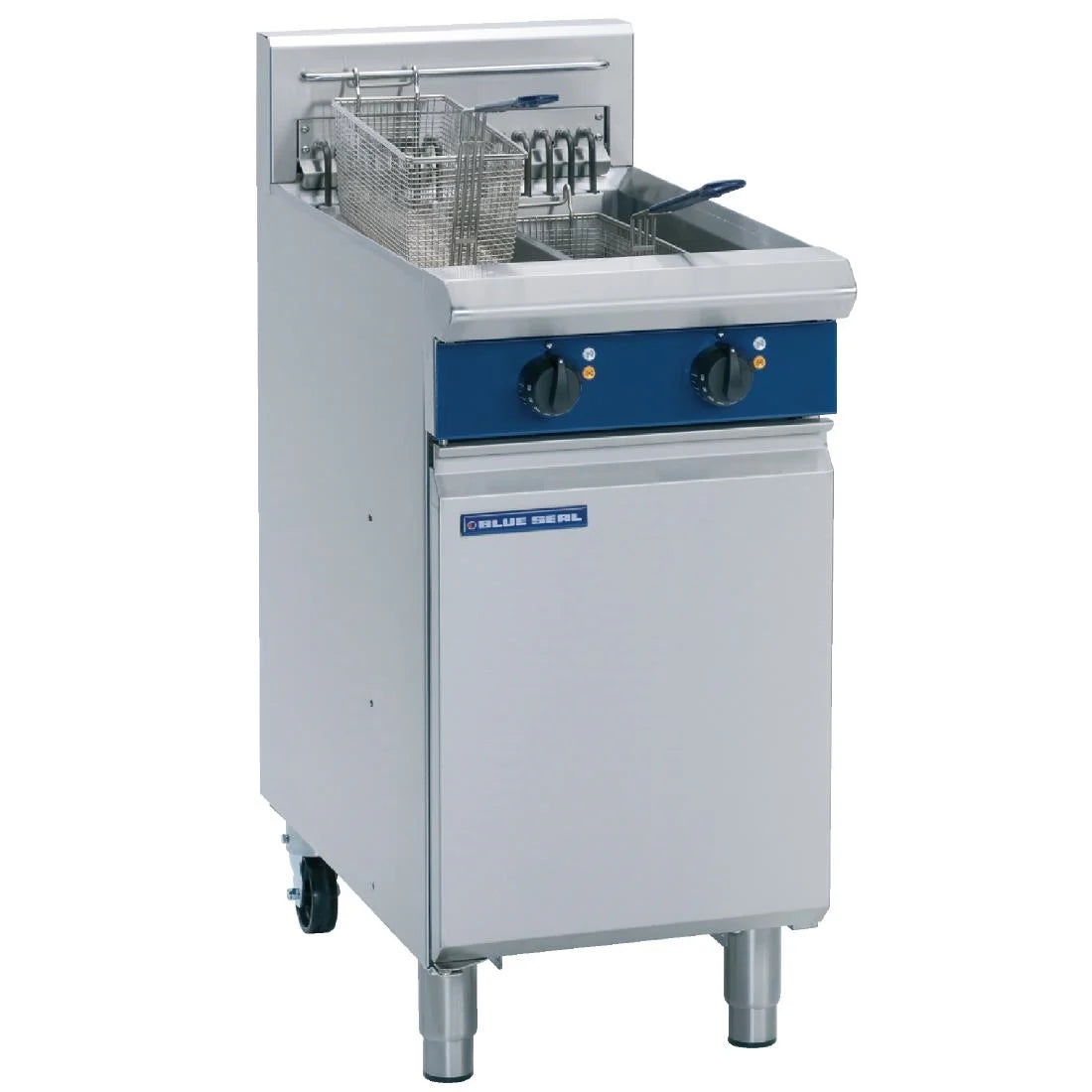 Blue Seal Evolution E44 Twin Tank Twin Basket Electric Fryer 24 Litres