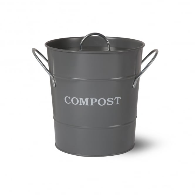 Compost Bucket with Liner Charcoal