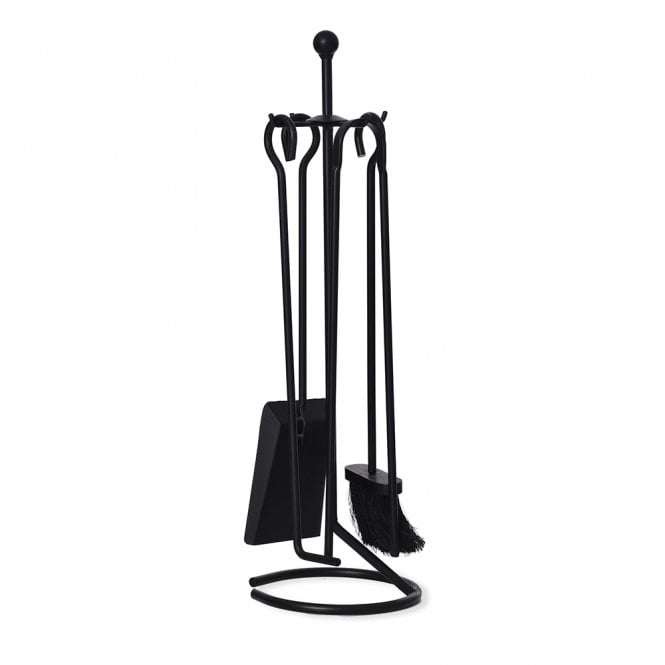 Filkins Black Powder Coated Steel Fireside Tool Set