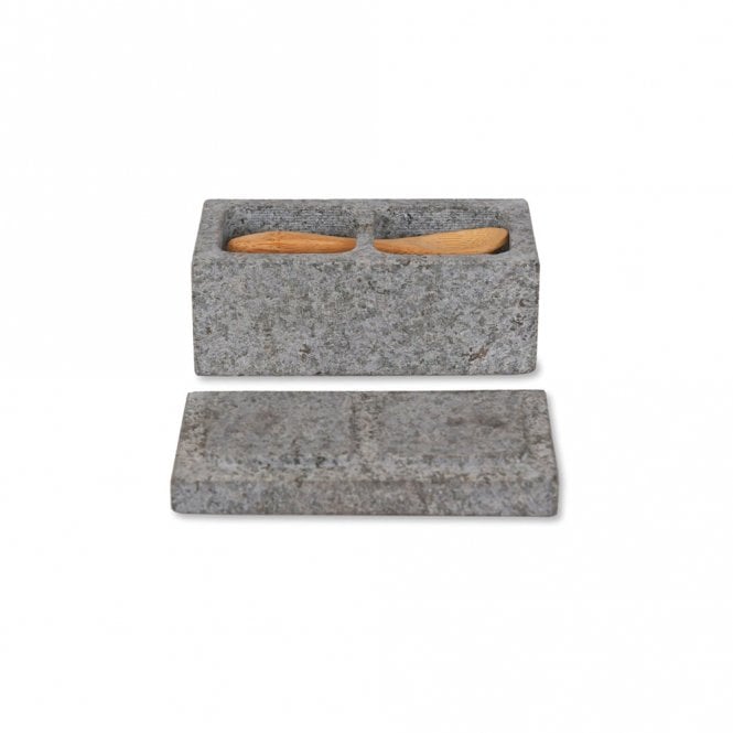 Granite Salt and Pepper Pinch Pot