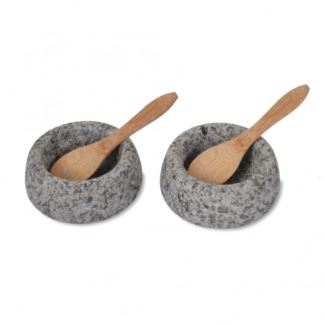 Granite Salt and Pepper Pots
