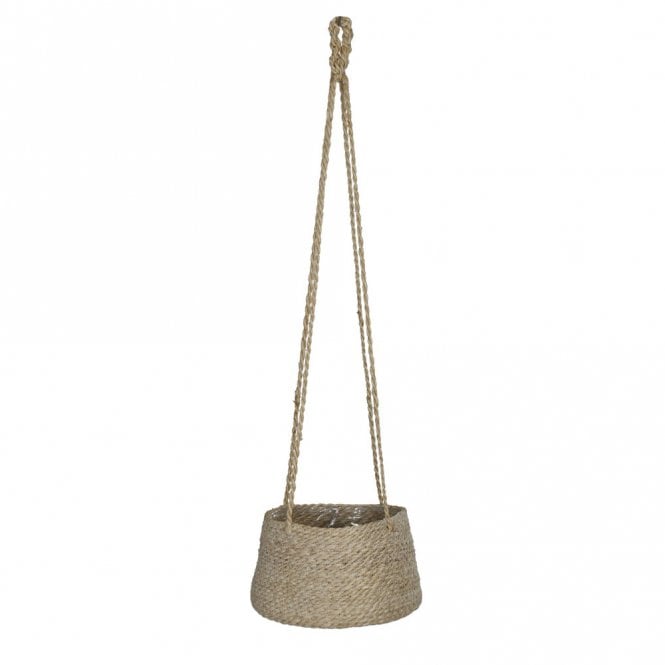Jute Tapered Hanging Plant Pot