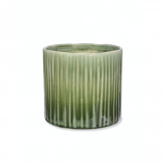 Nettleton Green Ceramic Pot 15.5cm