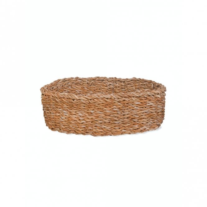 Seagrass Oval Brading Basket