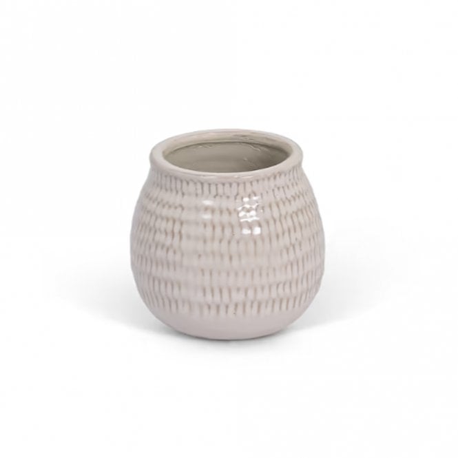 Winkleigh White Pot 12cm