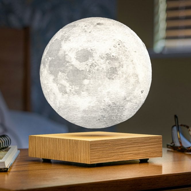 Walnut Smart Moon Lamp