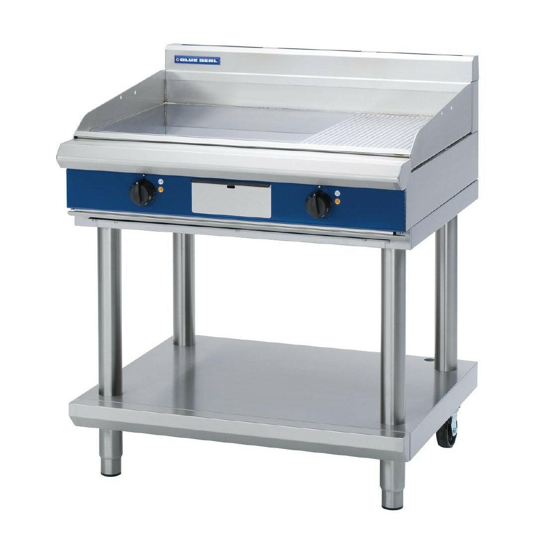 Blue Seal EP516-LS Evolution Freestanding Chrome Plate Electric Griddle 900mm
