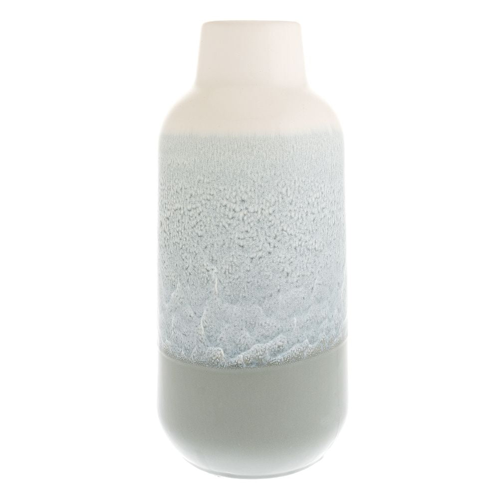 Reactive Glaze Grey Vase
