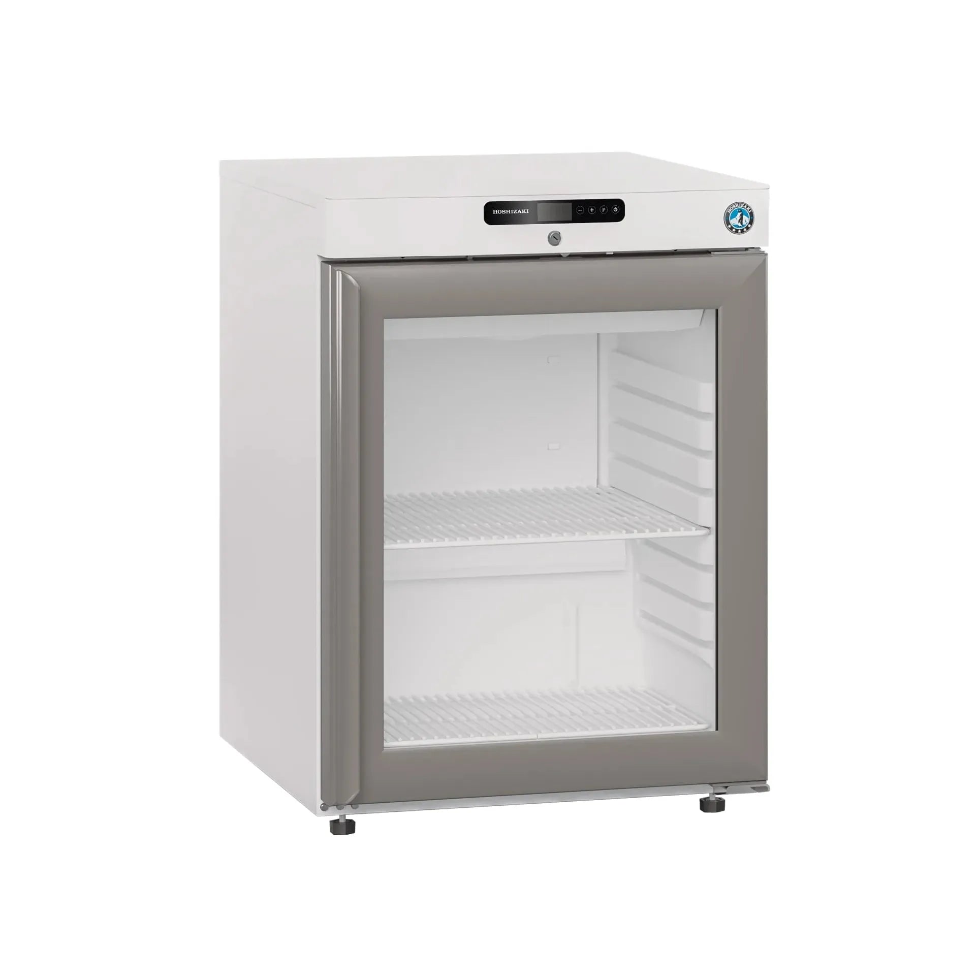 Hoshizaki Compact KG220 L DR G U White Undercounter Glass Door Fridge 123 Litres