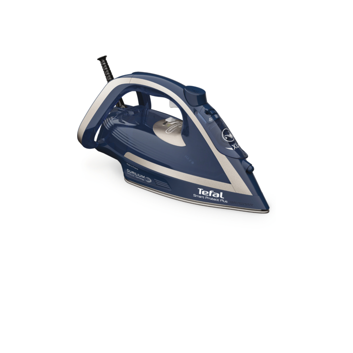 TEFAL FV6872G0 Steam Iron Smart Protect Plus Anti-Scale 2800w Blue&Silver
