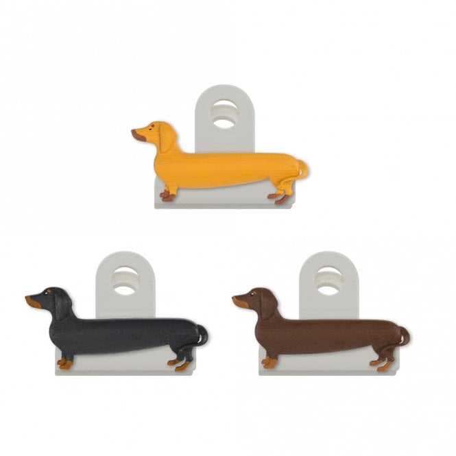 Dachshund Bag Clips Set of 3