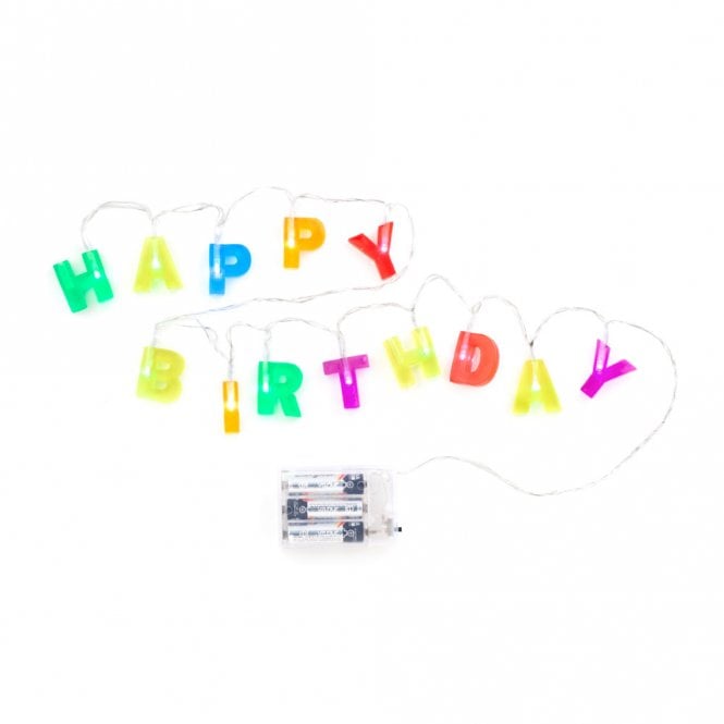 Happy Birthday String Lights