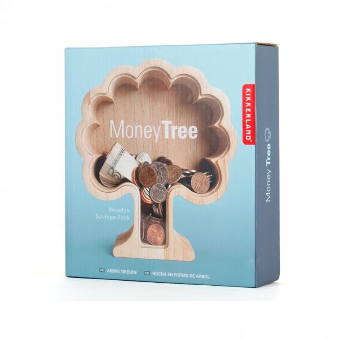 Money Tree Wooden Savings Bank