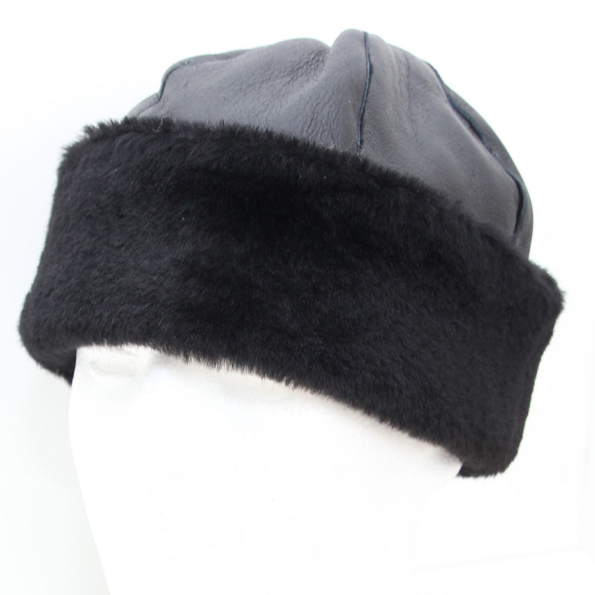 Ladies 'Duxford' Panel Dome Sheepskin Hat