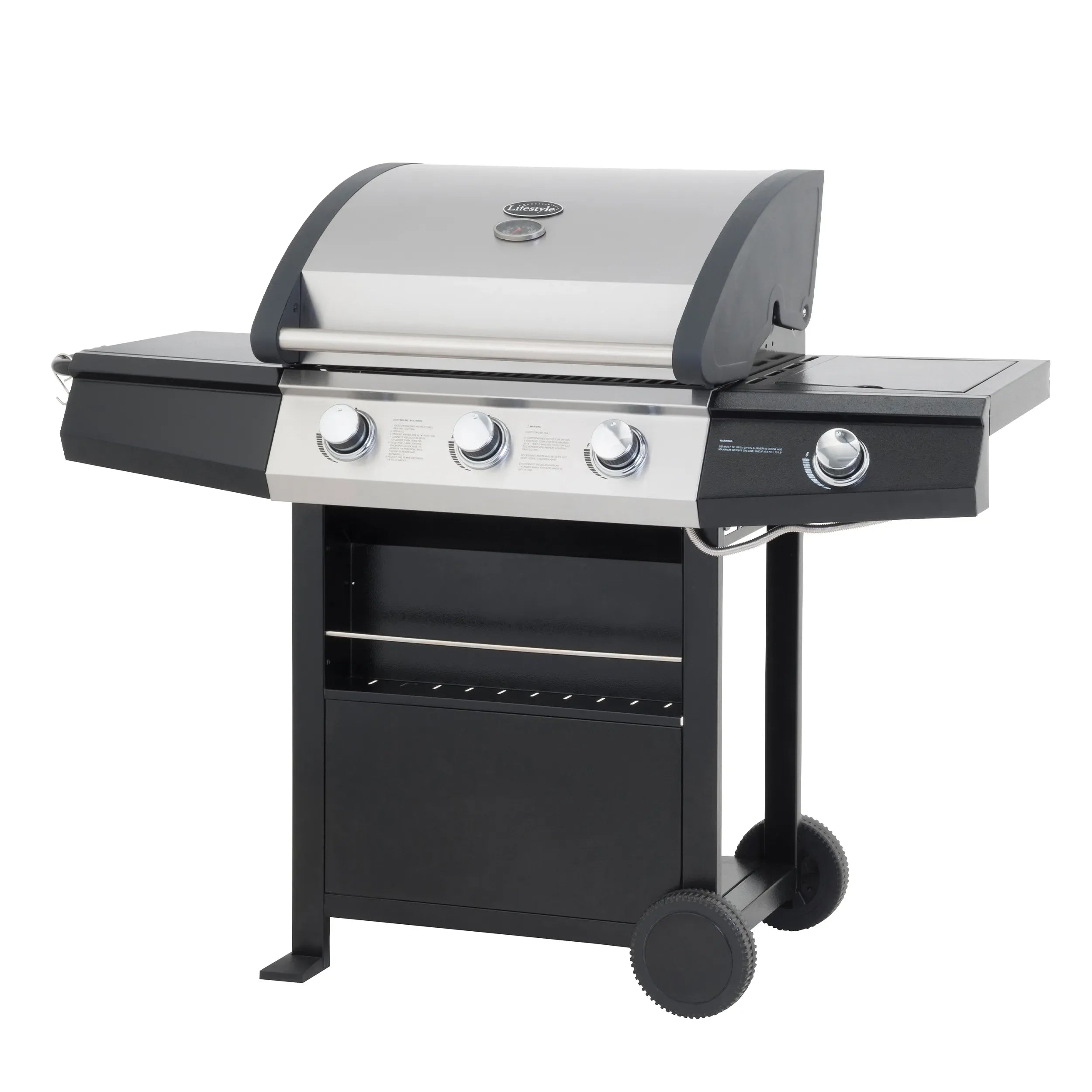 *CLEARANCE* Lifestyle St. Vincent 3+1 Burner Gas BBQ Grill