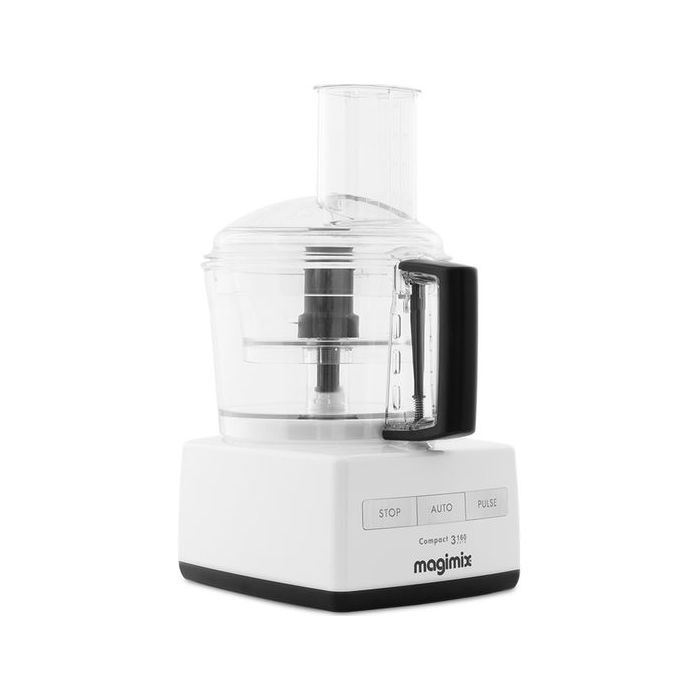 Magimix 18284 NEW Food Processor C3160 Compact Chopper Slicer 2.6L 600W White