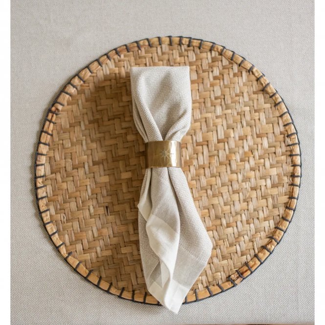 Brass Star Napkin Ring