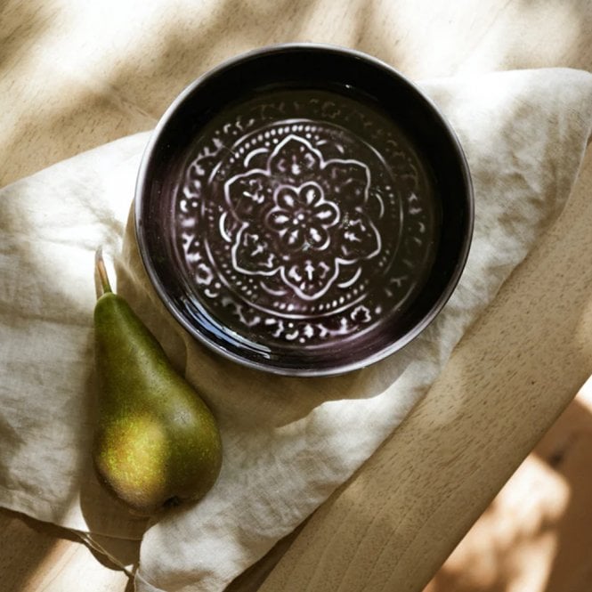 Slate Enamel Serving Dish