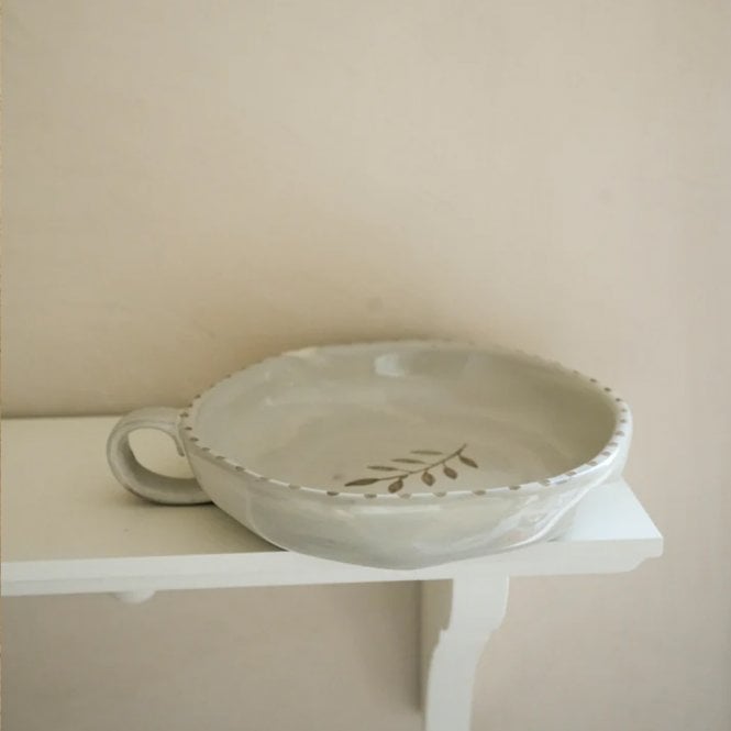 Taupe Botanic Nibbles Dish