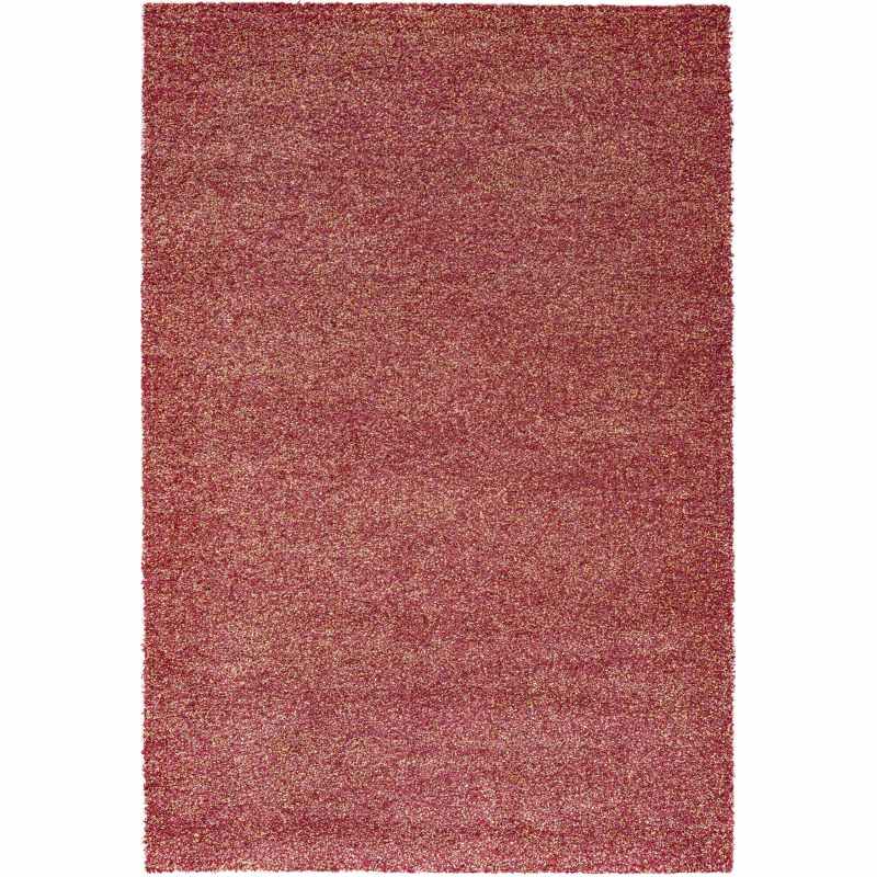 Mehari 23600 1919 Wilton Shaggy Plain Rug in Pink