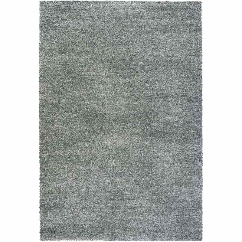 Mehari 23600 4747 Wilton Shaggy Plain Rug in Grey