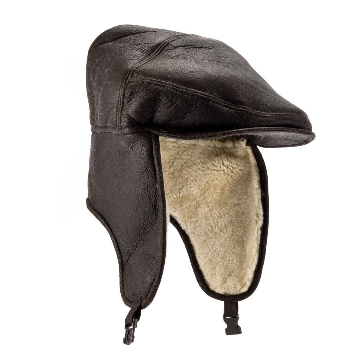 Mens 'Newton' Sheepskin Aviator Cap
