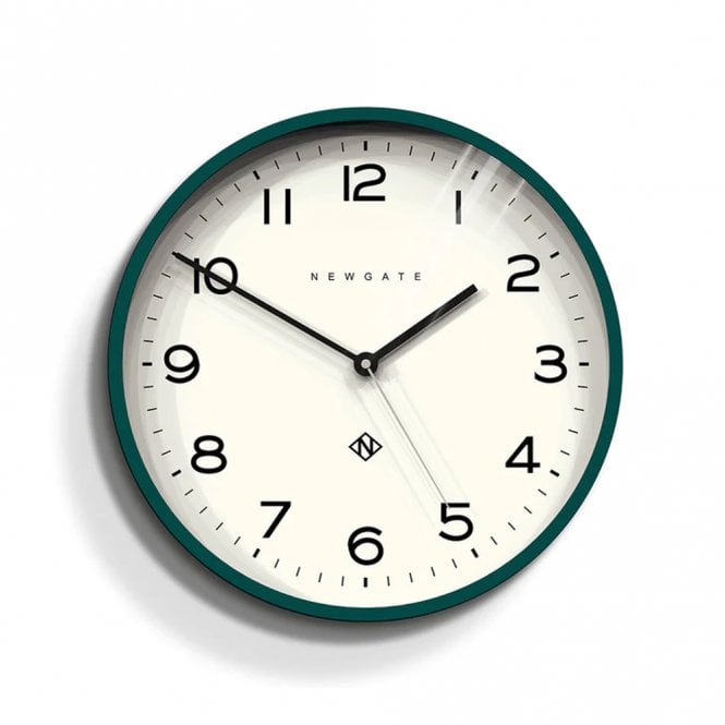 Echo Number Three Eden Green Wall Clock