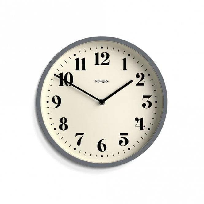 Number Four French Navy Wall Clock