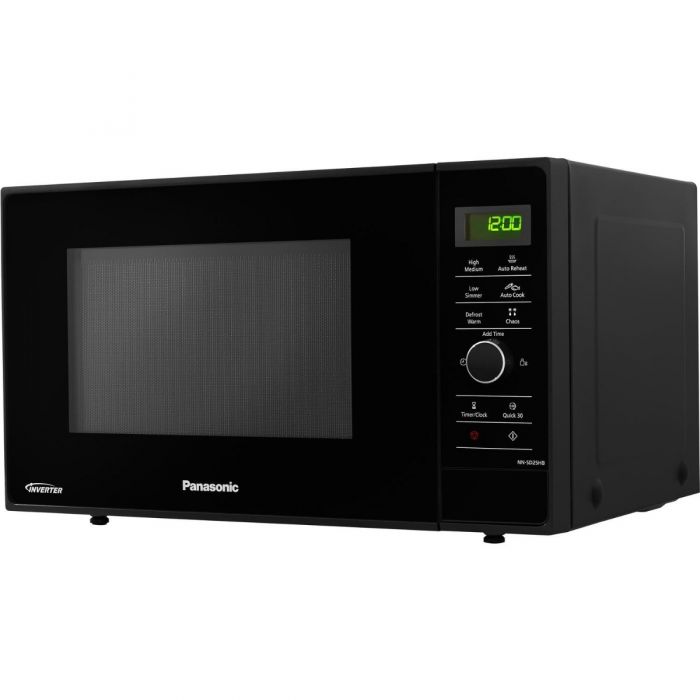 Panasonic NN-SD25HBBPQ Microwave Oven 23L 1000W Inverter Touch Control Black