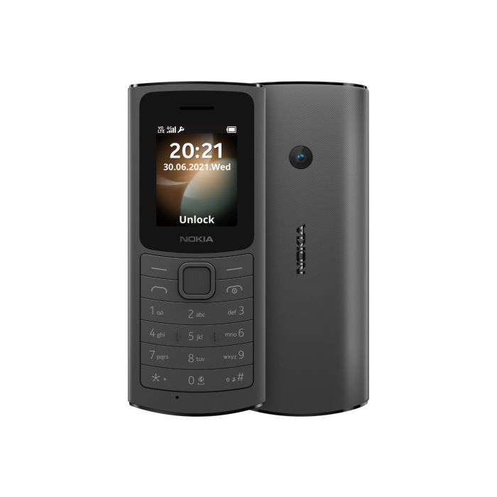 Nokia 110 16LYRB01A02 Mobile Phone 128MB 1.8” S30+ Feature Phone Black