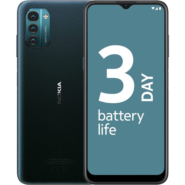 Nokia 719901183501 G21 64GB 6.5” HD+ SIM Free Smartphone Nordic Blue