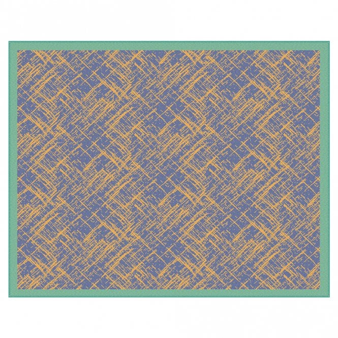 Crosshatch River Bank Recycled Cotton Throw
