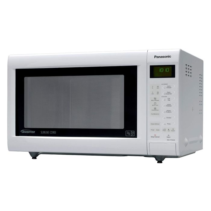 Panasonic NN-CT552W 1000W 27L Slimline Combination Microwave Oven & Grill- White