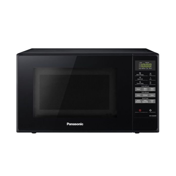 Panasonic NN-E28JBM NEW Solo 800W 20L Digital Microwave Oven 5 Power Levels