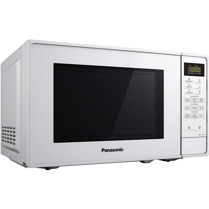 Panasonic NN-ST25JWQPQ NEW 800w Microwave Oven Quick 30 Function 20L White