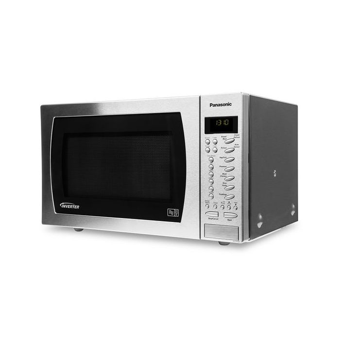 Panasonic NN-ST479S Compact Solo Digital Microwave Oven 900W 27L Stainless Steel