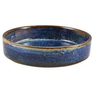 GenWare Terra Porcelain Aqua Blue Presentation Bowl 18cm Case Size 6