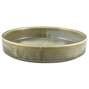 Genware Terra Porcelain Matt Grey Presentation Bowl 20.5cm Case Size 6