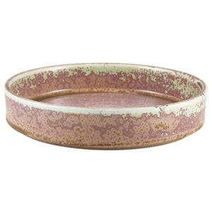 Genware Terra Porcelain Rose Presentation Bowl 20.5cm Case Size 6