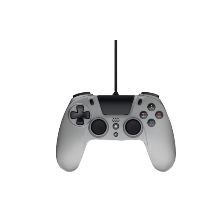 Gioteck VX4PS4-15-MU-PS4 VX-4 Wired Controller for Play Station 4 Titanium