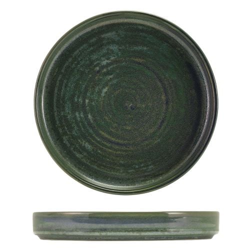 GenWare Terra Porcelain Aqua Green Presentation Plate 18cm Case Size 6