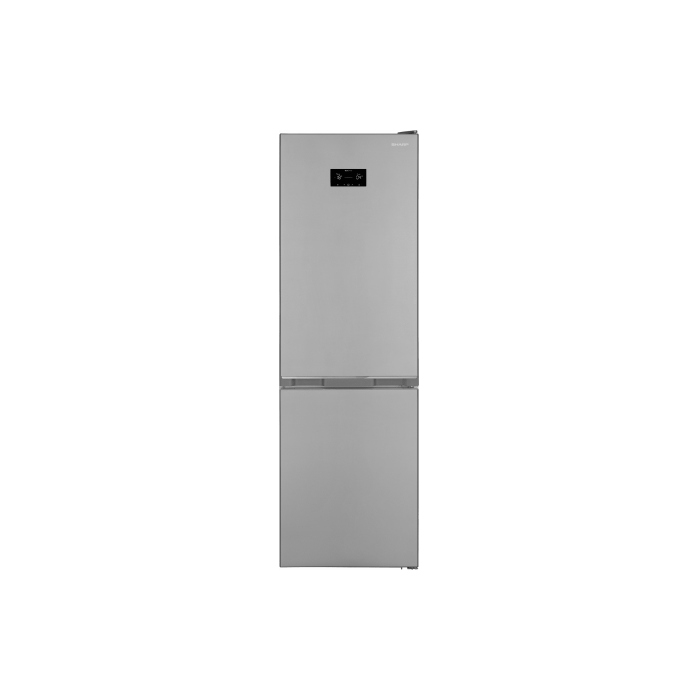 Sharp SJ-BA31DHXIE-EN 60/40 Freestanding Fridge Freezer 331L E Rated Inox