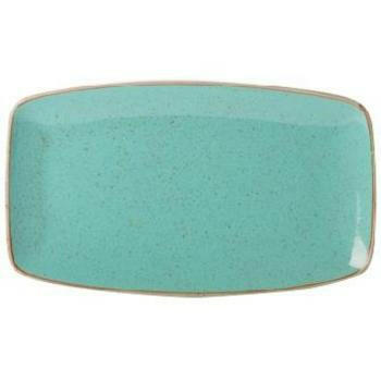 Porcelite Seasons Sea Spray Rectangular Plate 31x18cm/122x7" Case Size 6