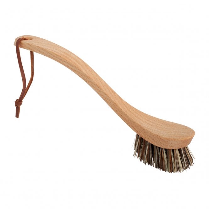 Oiled Beechwood Curved Handle Union Fibre Dish Brush