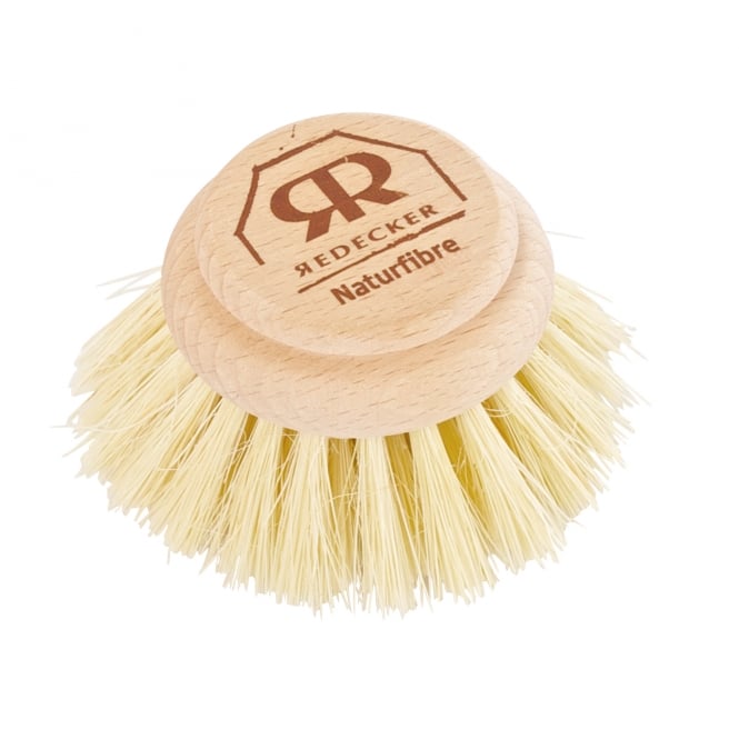 Wooden Tampico Fibre Dish Brush Replacement Head 5cm