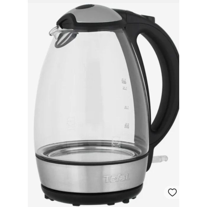 Tefal KI7208UK Jug Kettle Glass Vision 1.5L Rapid Boil Function 3000W Clear