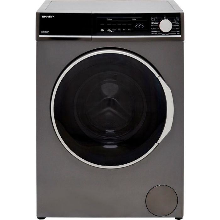 Sharp ES-NFB814AAB Freestanding Washing Machine 8kg 1400 RPM B Rated Graphite