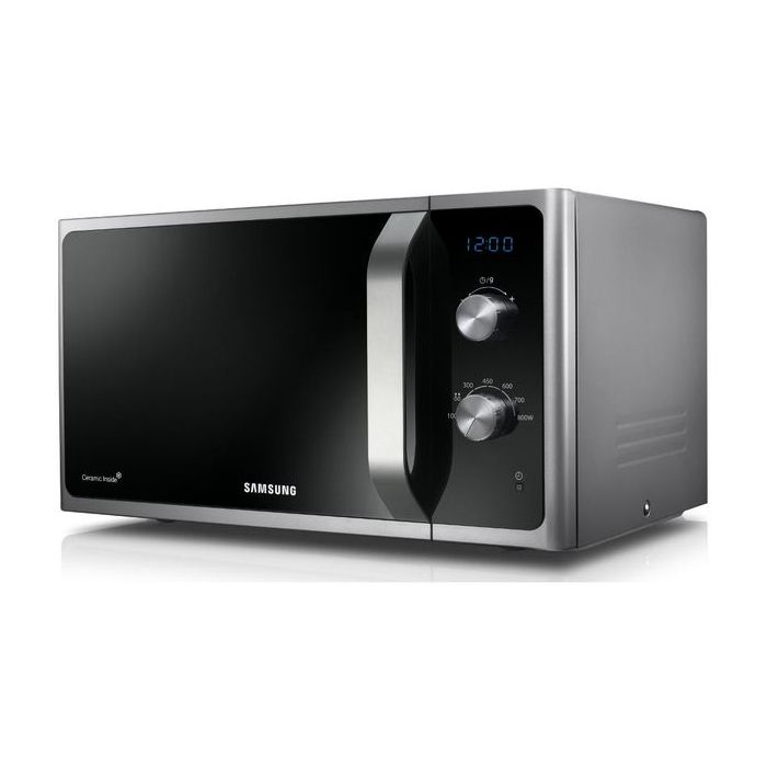 Samsung MS23F301EAS Stainless Steel 800W 23L Manual Solo Microwave Oven