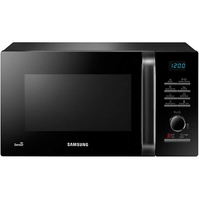 Samsung MS23H3125AK Solo Microwave Oven Smart Humidity Sensor 23L 800w Black